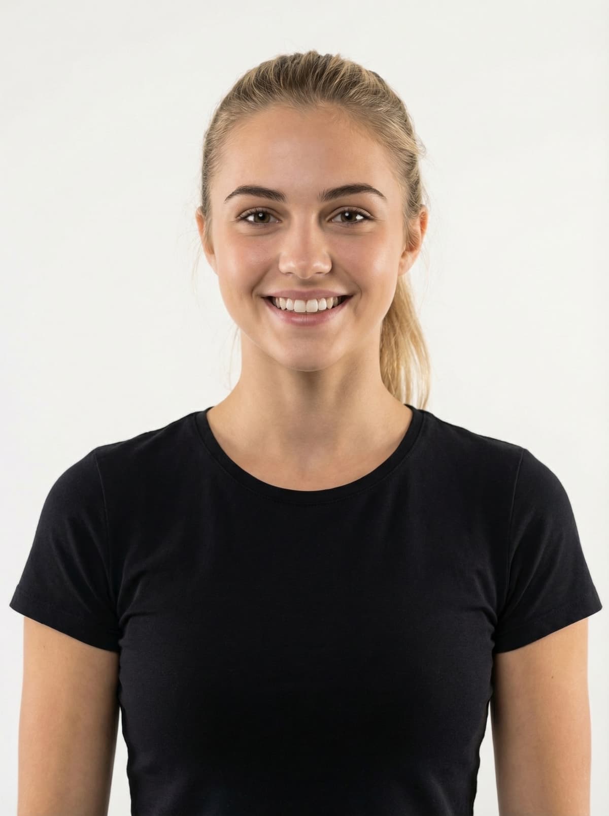 AI-generated casual professional headshot with natural lighting