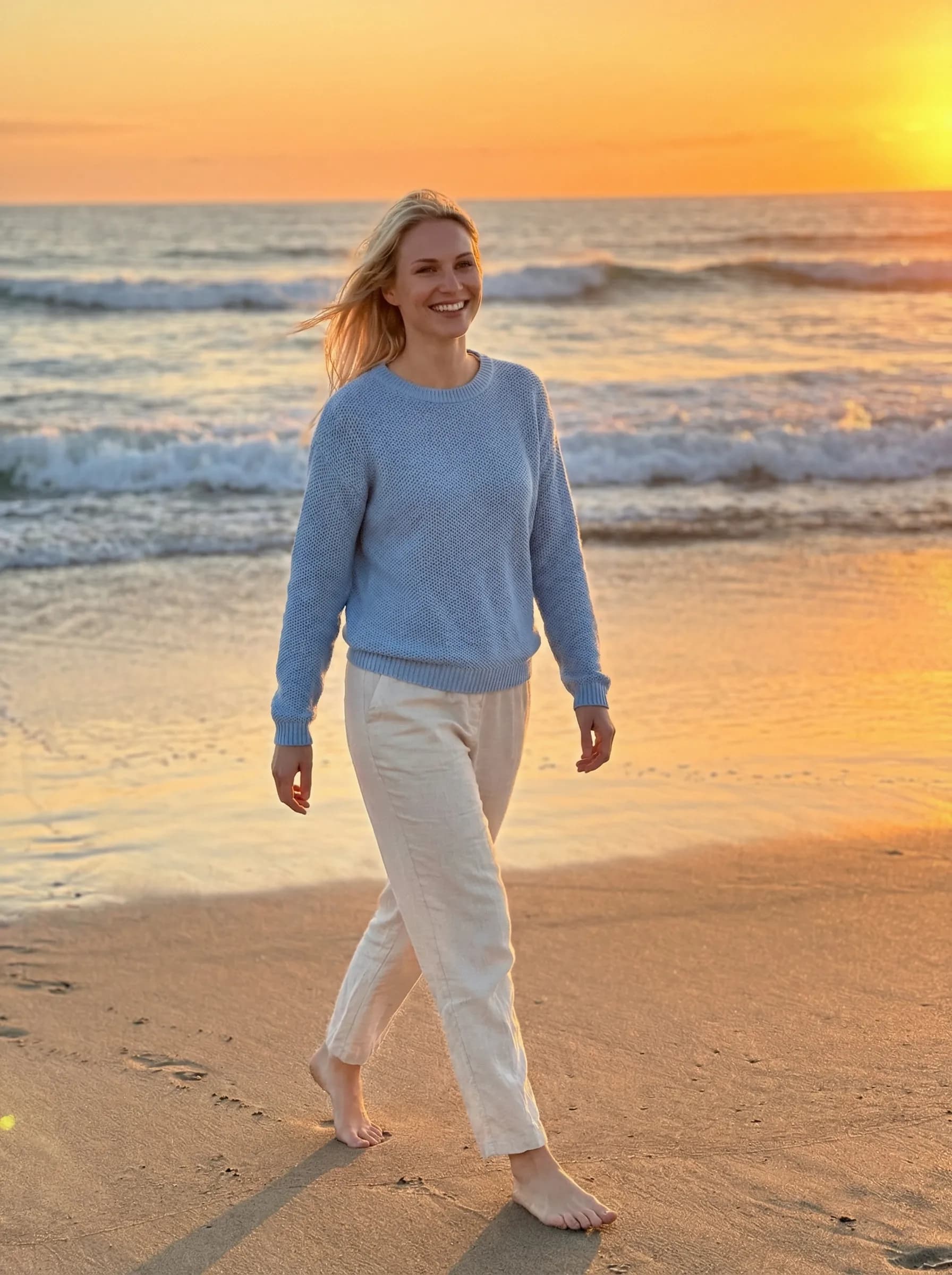 Outdoor picnic gathering with genuine laughter