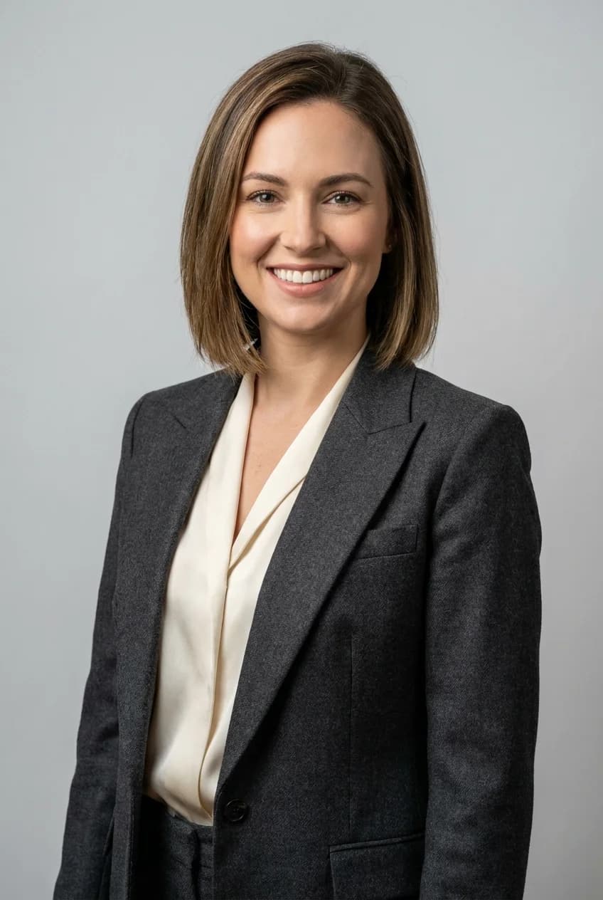 Real estate agent professional headshot