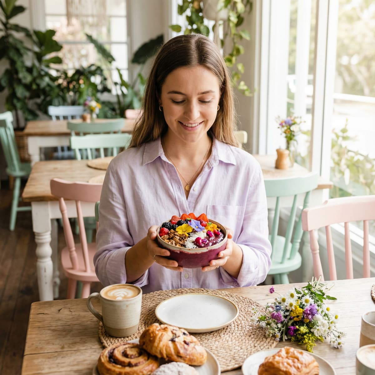 Food blogger aesthetic