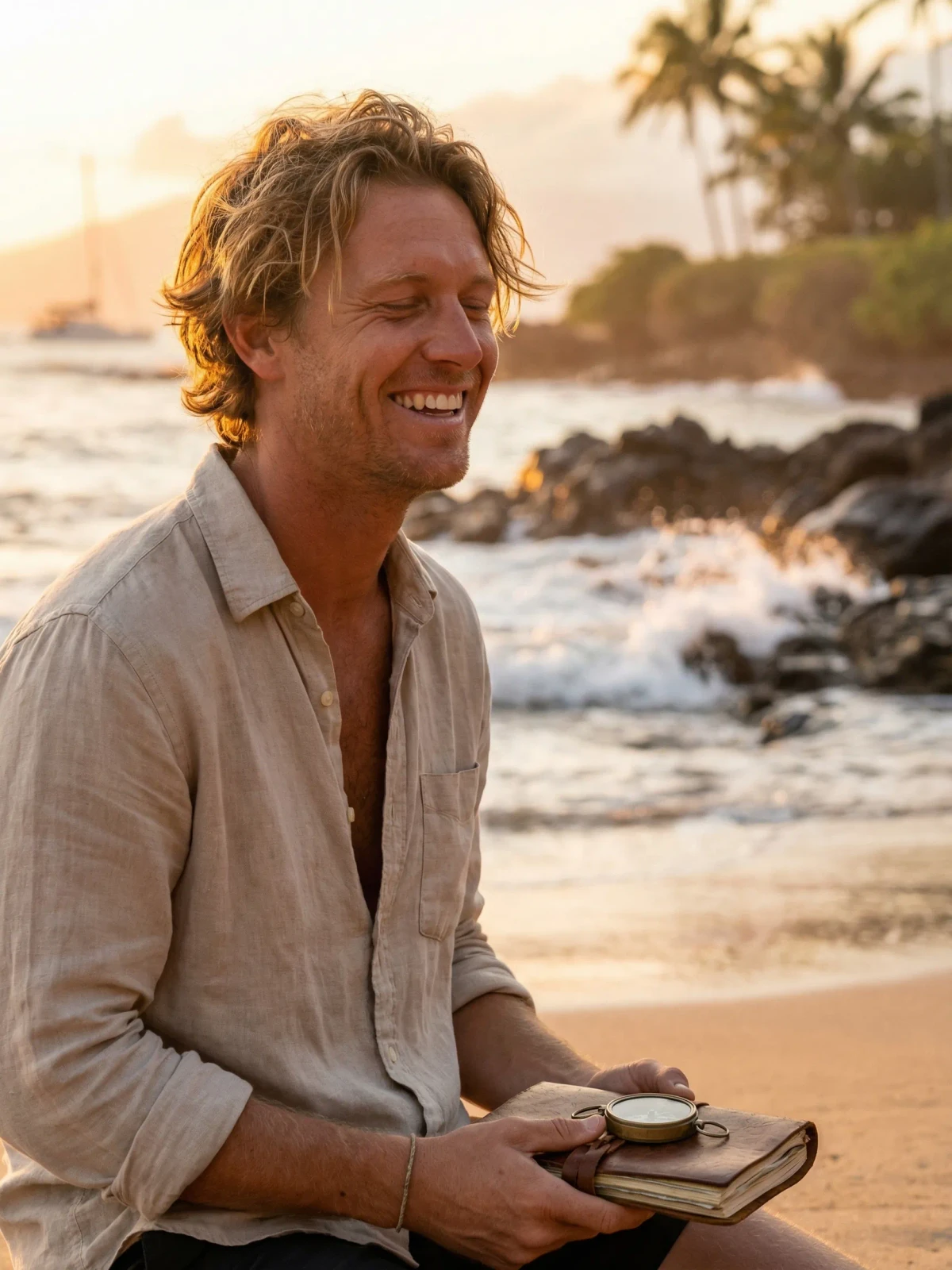 Lifestyle dating photo example in an everyday setting that feels natural and easy to imagine spending time with