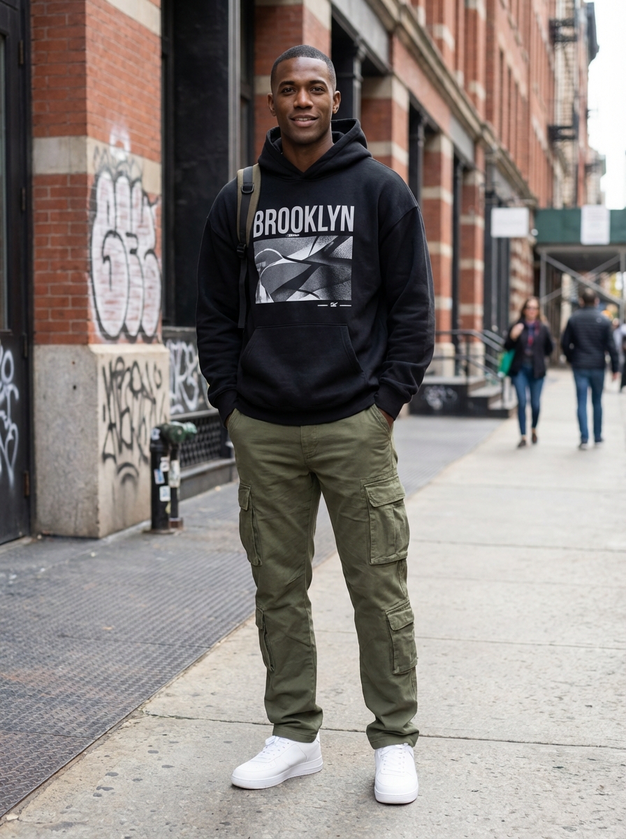 After: Streetwear transformation